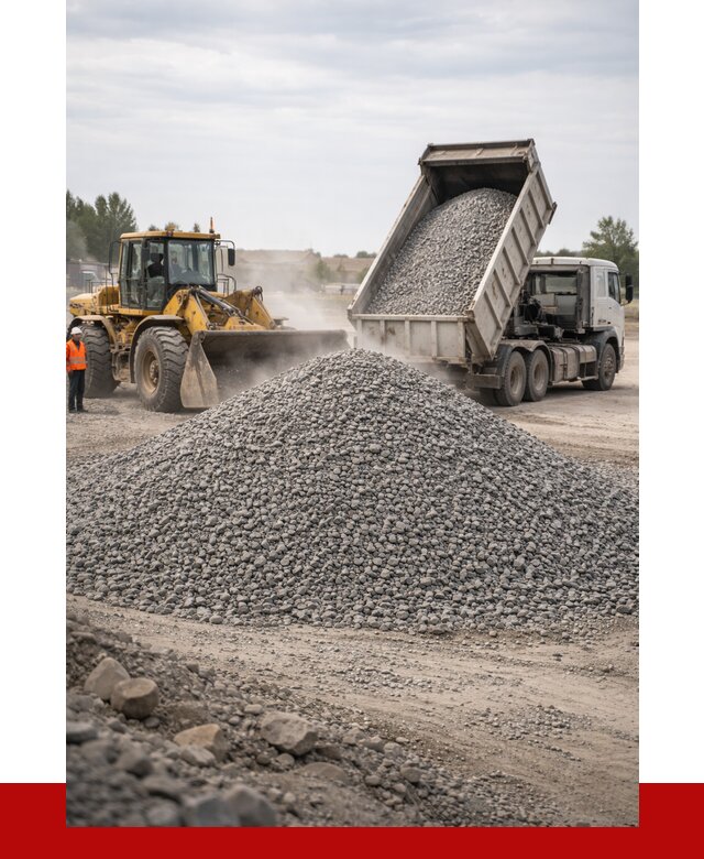 Купить щебень с доставкой в Салавате от 2667 руб. | ПРОНЕРУДСлв