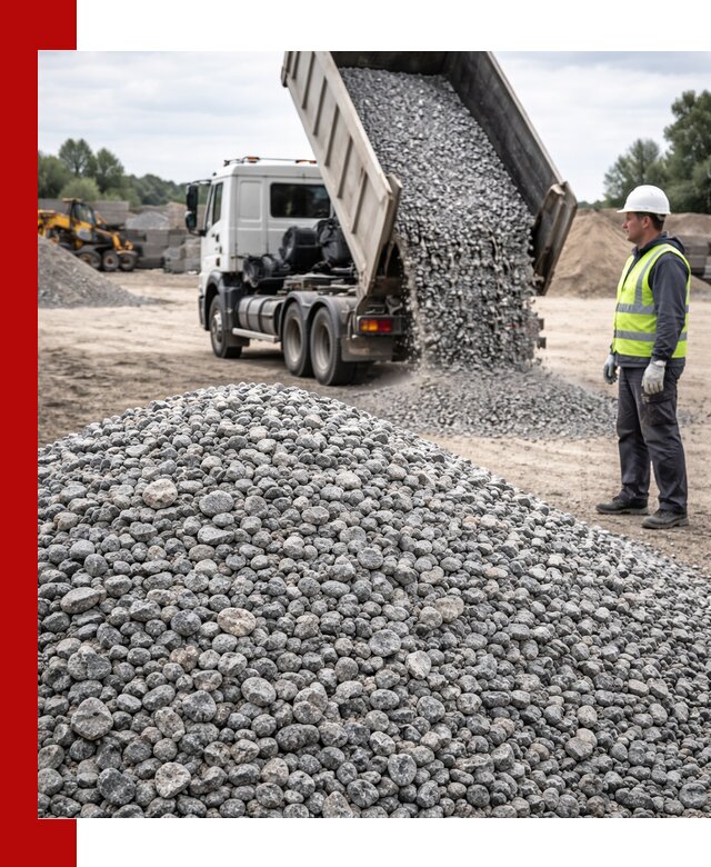 Доставка и продажа гранитного щебня фракции 5-20 в Салавате