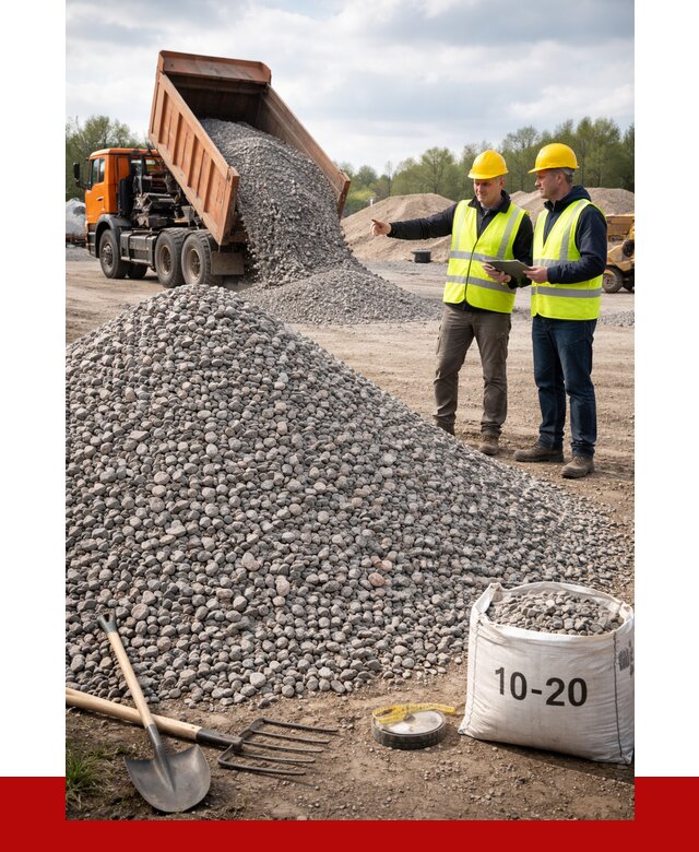 Гранитный щебень фракция 10-20 в Салавате от 4481 руб.|ПРОНЕРУДСлв