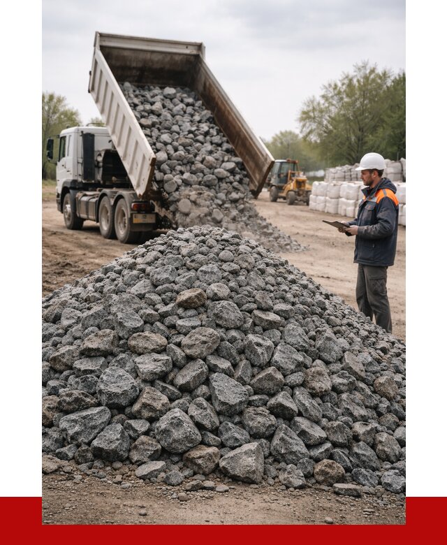 Гранитный щебень фракция 100-200 в Салавате от 4481 р. ПРОНЕРУДСлв