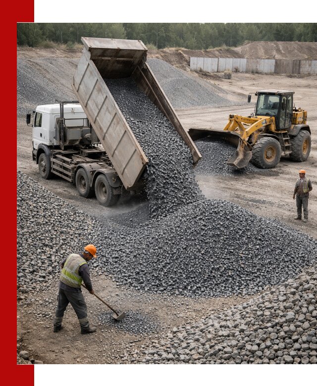 Щебень габбро-диабаз фр. 5-20 с доставкой в Салавате