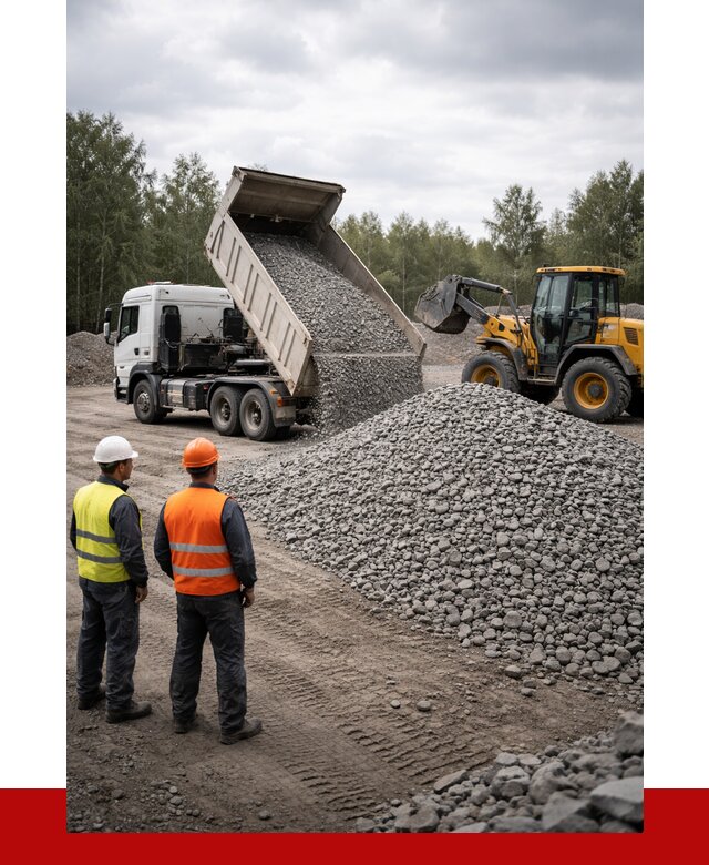 Гравийный щебень фракция 40-70 в Салавате от 10136р | ПРОНЕРУДСлв