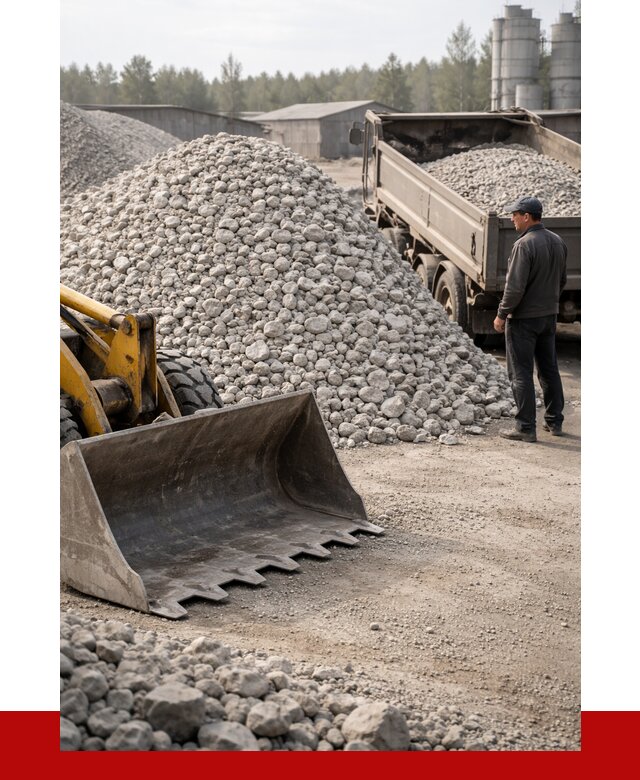 Известняковый щебень фракция 40-70 в Салавате от 4481 р. | ПРОНЕРУДСлв