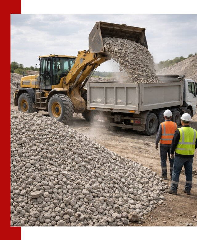 Доломитовый щебень фракция 40–71 доставка и продажа в Салавате