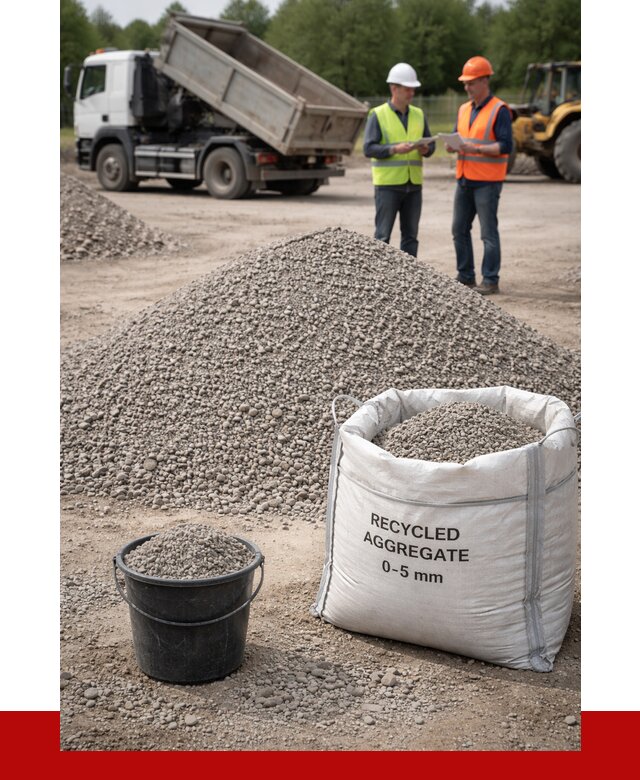 Вторичный щебень фракция 0-5 в Салавате от 1707 р. ПРОНЕРУДСлв