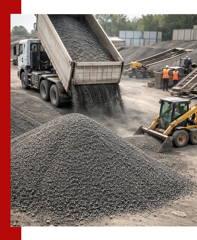 Вторичный щебень фракция 0–5 с доставкой в Салавате