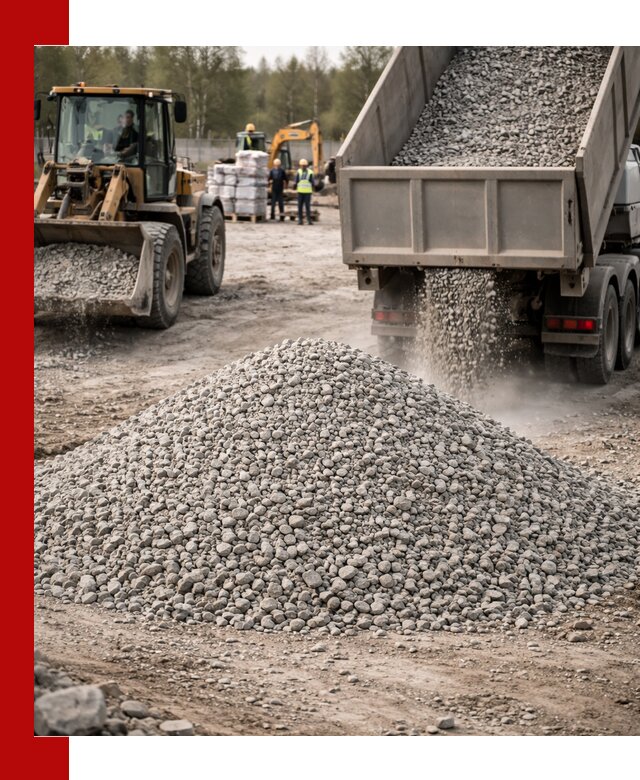 Вторичный щебень фракции 5-20 в Салавате — доставка и продажа крупнотоннажно