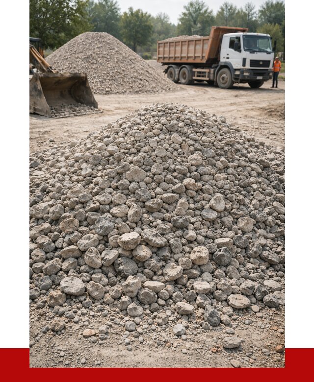 Вторичный щебень фракция 20-40 в Салавате от 2347 р ПРОНЕРУДСлв