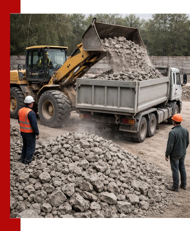 Вторичный щебень фракция 70–150 в Салавате с доставкой