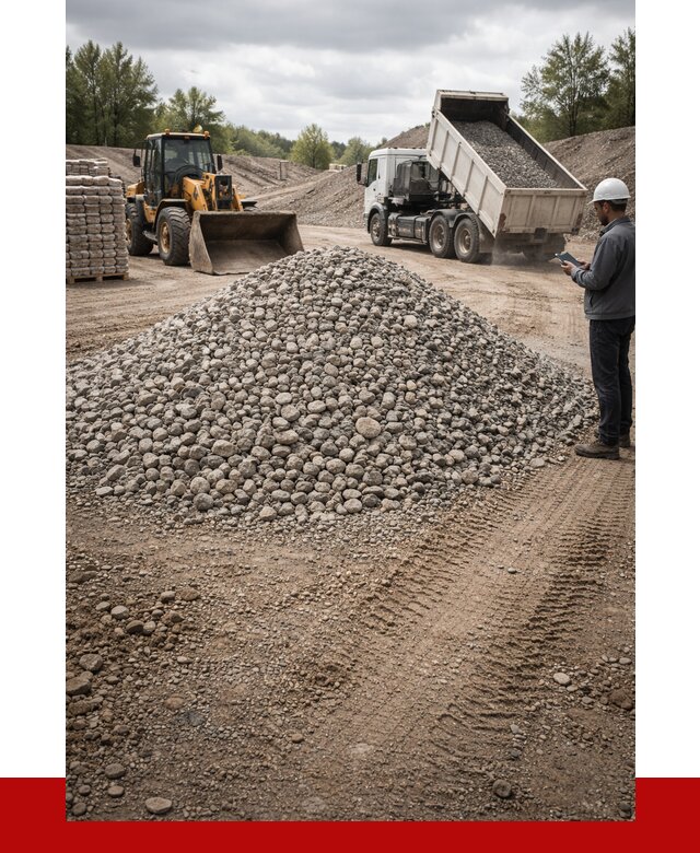 Купить бетонный щебень в Салавате, от 3414 р. ПРОНЕРУДСлв
