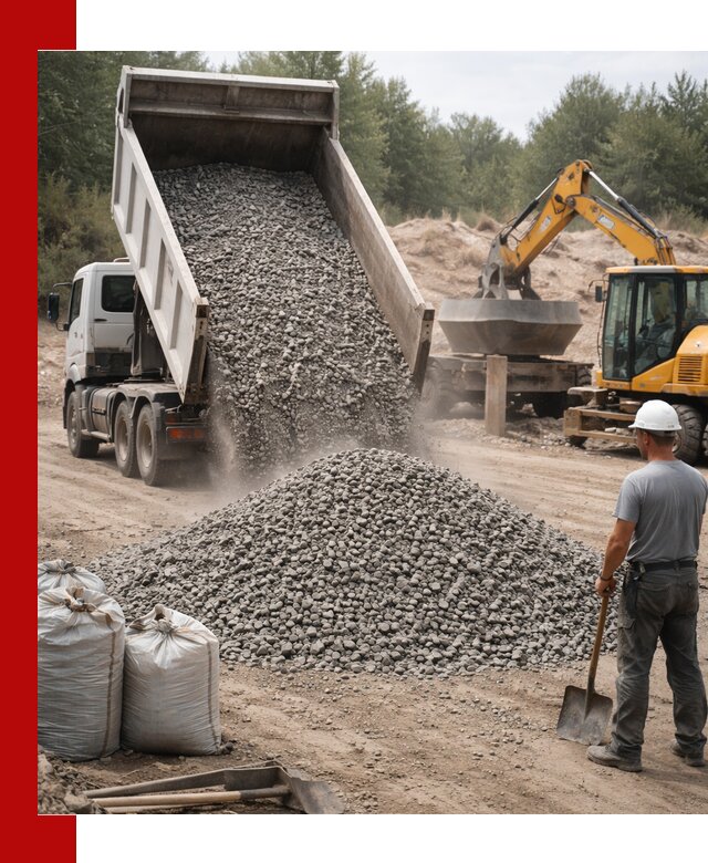 Доставка и продажа бетонного щебня в Салавате