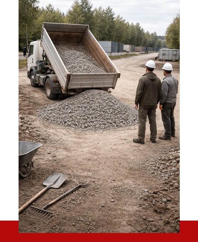 Бетонный щебень фракция 5-20 в Салавате от 3414 р., ПРОНЕРУДСлв