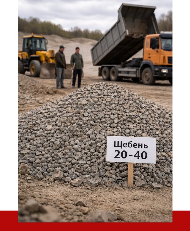 Бетонный щебень фракция 20-40 в Салавате от 2614 р. | ПРОНЕРУДСлв