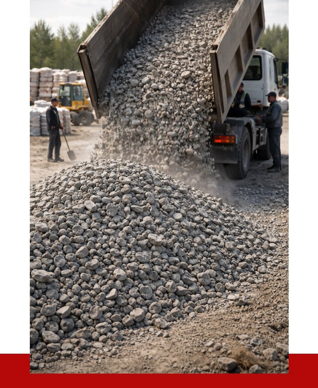 Бетонный щебень фракция 40-70 в Салавате от 1920 р. ПРОНЕРУДСлв
