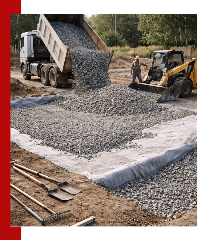 Щебень для фундамента с доставкой в Салавате