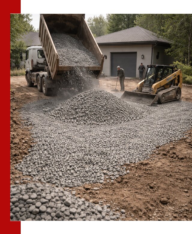 Щебень для парковки в Салавате: доставка и укладка качественного материала