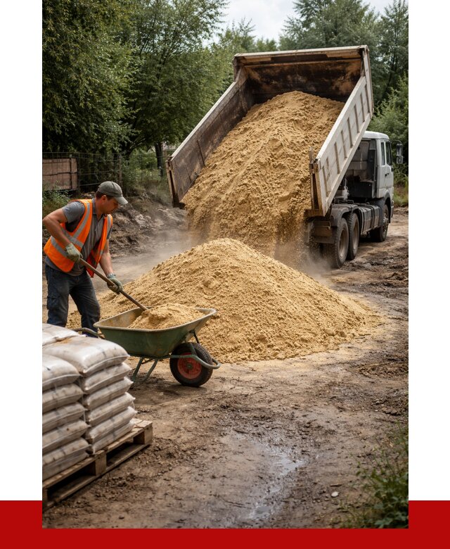 Купить песок с доставкой в Салавате от 1920 р. | ПРОНЕРУДСлв