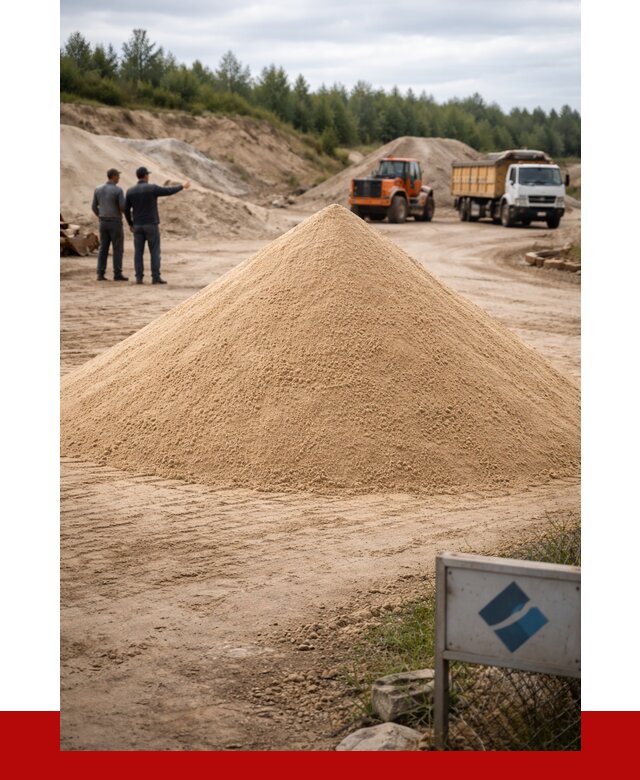 Карьерный песок навалом в Салавате от 1920 р. | ПРОНЕРУДСлв