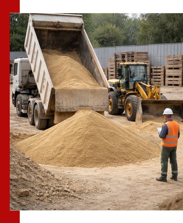 Доставка карьерного мелкозернистого песка в Салавате