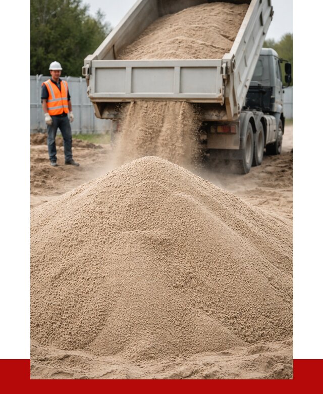 Купить сеяный песок с доставкой в Салавате от 2347 р ПРОНЕРУДСлв