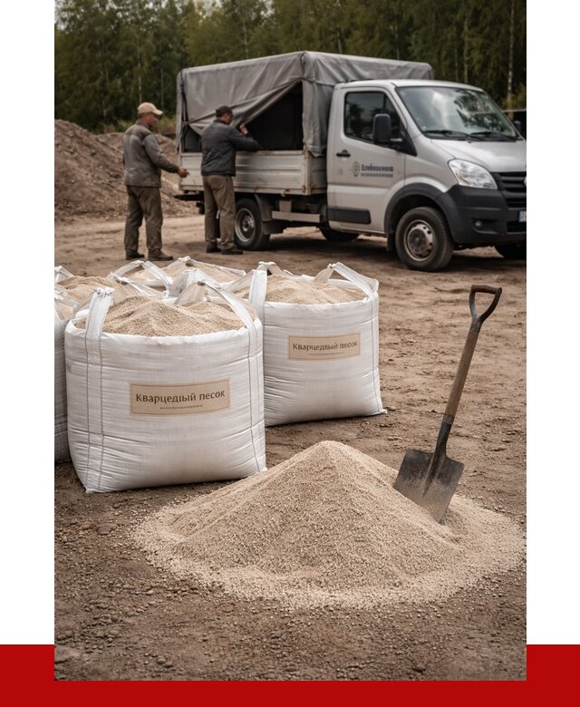 Кварцевый песок для пескоструя в Салавате от 4801 р. | ПРОНЕРУДСлв