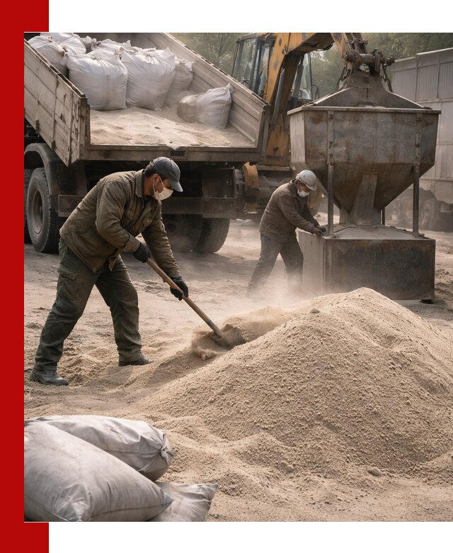 Кварцевый песок для пескоструя в Салавате — доставка и качество