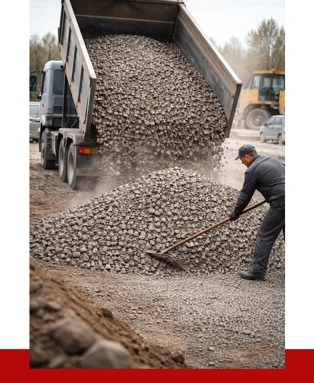 Гравий фракция 20-40 в Салавате от 2667 р. доставка | ПРОНЕРУДСлв