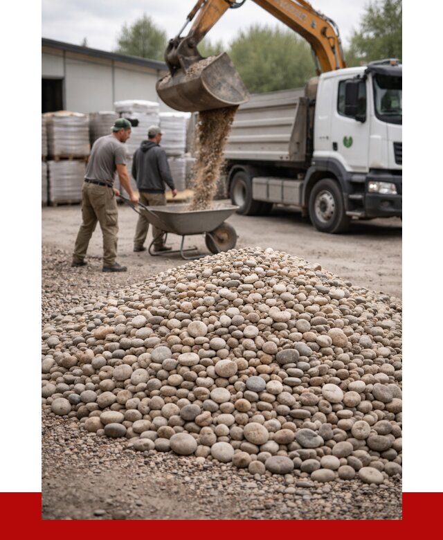 Галька декоративная в Салавате от 3414 р. за куб | ПРОНЕРУДСлв
