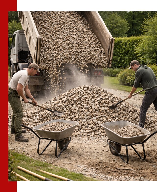 Доставка и продажа декоративной гальки в Салавате