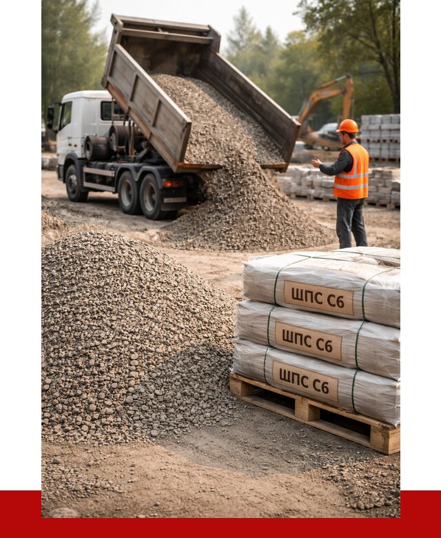 ЩПС С6 в Салавате с доставкой от 2347 р. за куб | ПРОНЕРУДСлв