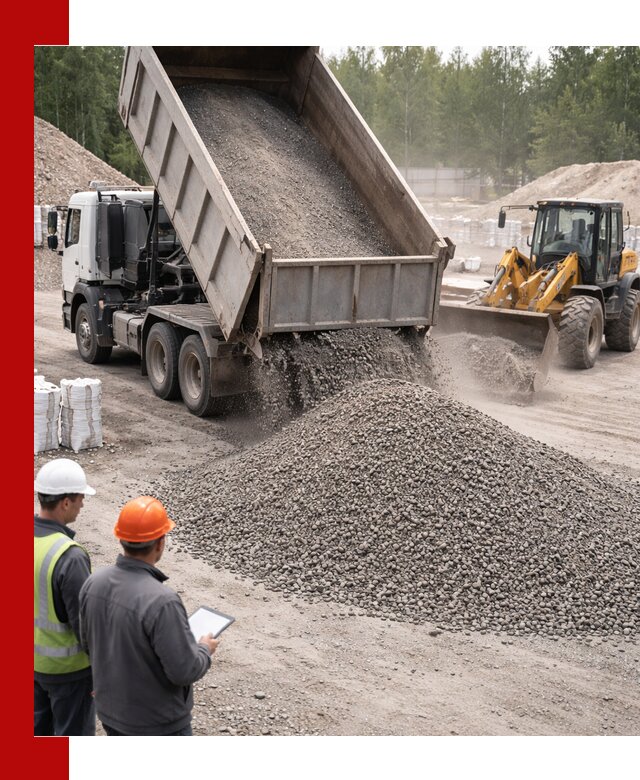 Доставка и продажа гранитного отсева 0-10 в Салавате