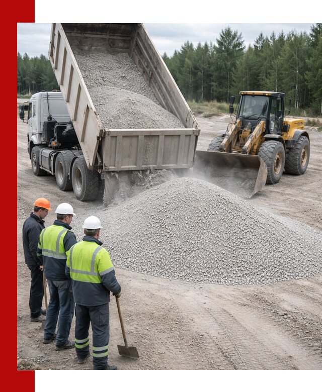 Известняковый отсев 0-5 доставка в Салавате быстро и выгодно