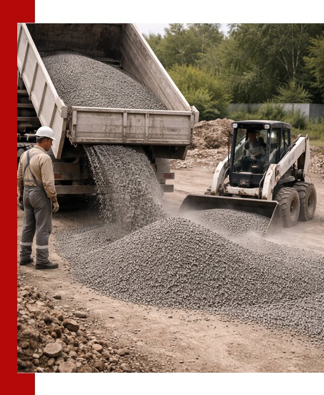 Доставка гравийного отсева 0-5 в Салавате оптом и в розницу