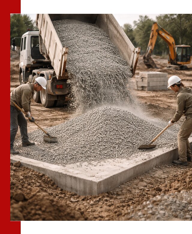 Доставка и продажа отсева для бетона в Салавате