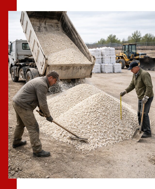 Мраморная крошка с доставкой и разгрузкой в Салавате