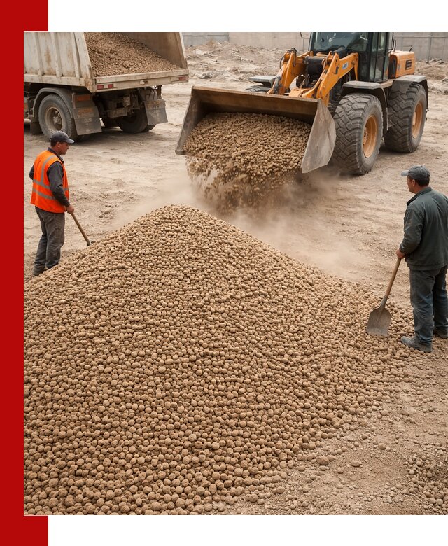 Керамзит фракция 10-20 с доставкой в Салавате