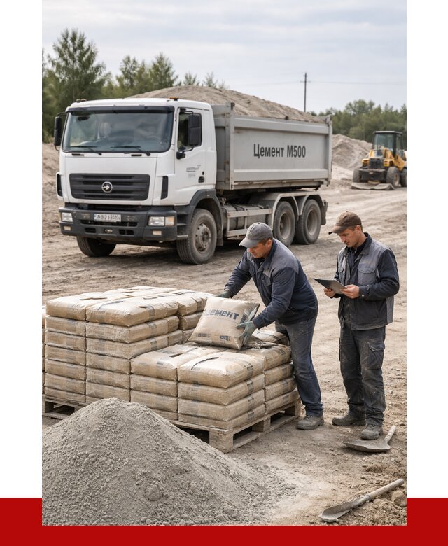 Купить цемент м500 с доставкой в Салавате от 5548 р. | ПРОНЕРУДСлв