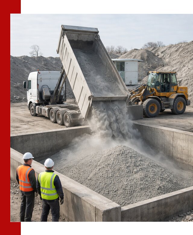 Доставка цемента навалом в Салавате крупными партиями