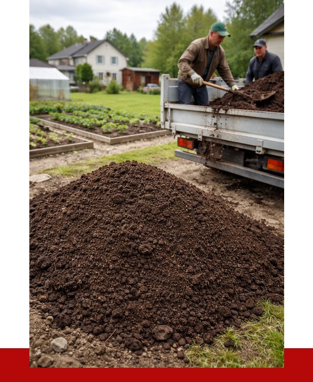 Плодородный грунт в Салавате с доставкой от 4481 р. | ПРОНЕРУДСлв