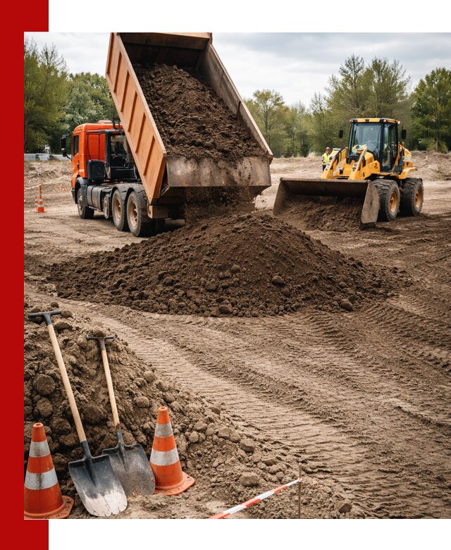 Поставка и доставка планировочного грунта в Салавате