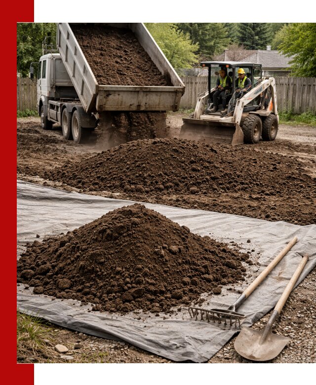 Грунт для отсыпки участка с доставкой в Салавате