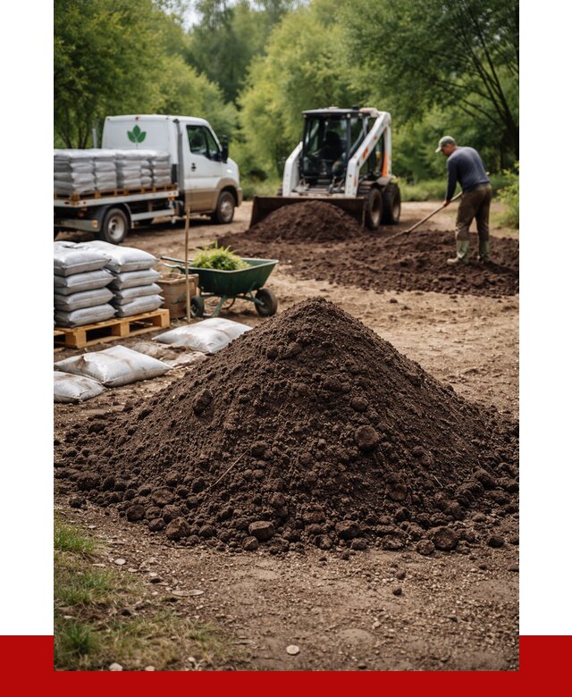 Грунт для озеленения с доставкой в Салавате от 1920 р. | ПРОНЕРУДСлв