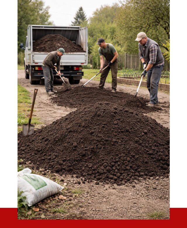 Купить землю для огорода в Салавате от 3414 р./куб | ПРОНЕРУДСлв