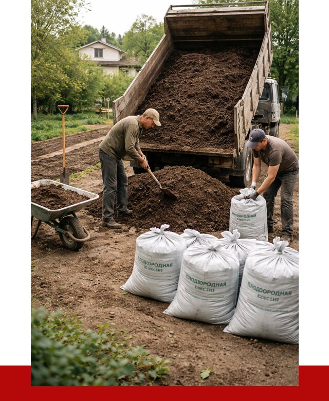 Плодородная смесь в Салавате от 4481 р./куб с доставкой | ПРОНЕРУДСлв