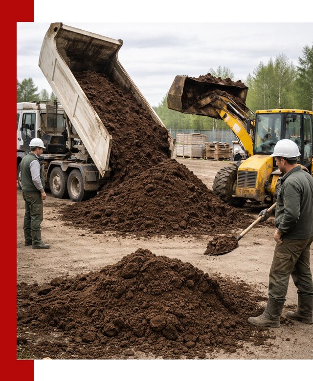 Доставка торфа оптом и в мешках в Салавате