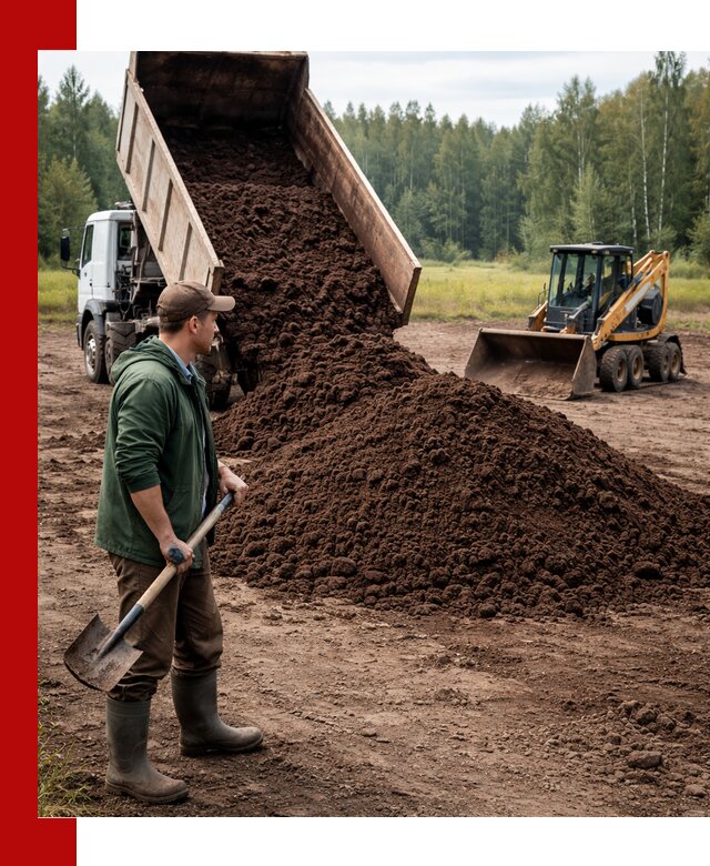 Купить верховой торф с доставкой в Салавате для садоводства и растений