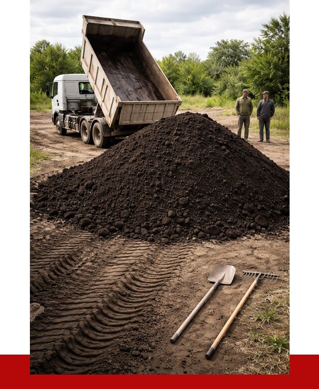 Купить чернозем навалом в Салавате от 1280 р. за куб | ПРОНЕРУДСлв