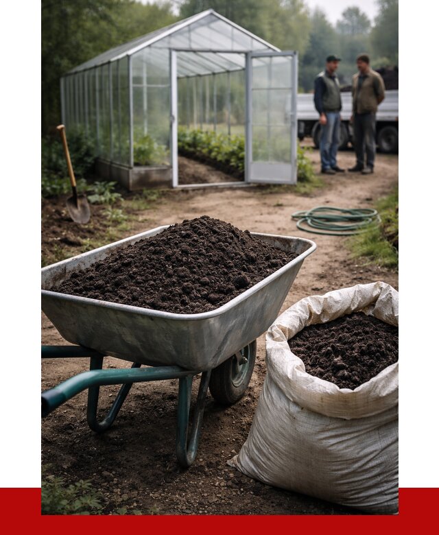 Чернозем для теплицы в Салавате с доставкой от 1600 р. | ПРОНЕРУДСлв