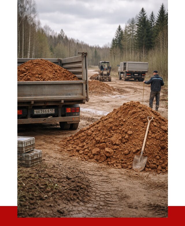 Глина и суглинки в Салавате от 4801 р. за куб | ПРОНЕРУДСлв