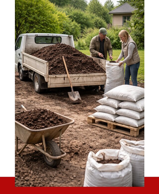 Перегной в мешках с доставкой в Салавате от 2347 р. | ПРОНЕРУДСлв